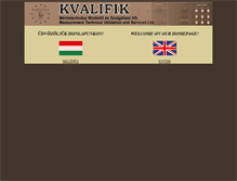 Tablet Screenshot of kvalifik.axelero.hu